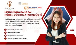 Hiệu chỉnh và đăng bài nghiên cứu khoa học quốc tế